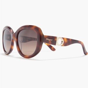 NEW Ferragamo 53mm Oversized Sunglasses